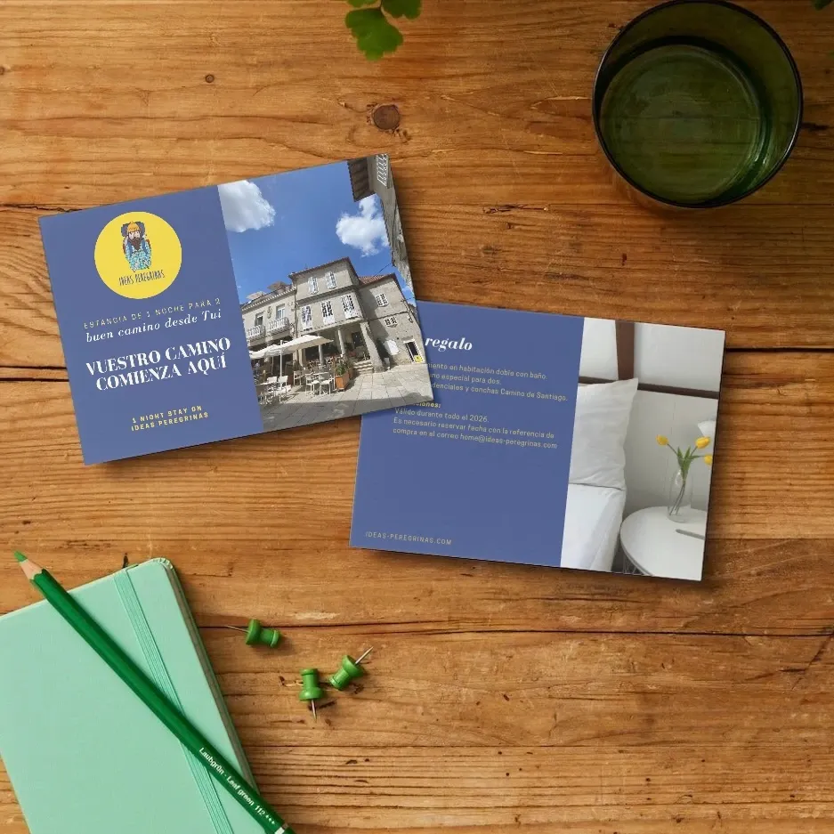 BONO REGALO Camino Portugues para 2 personas