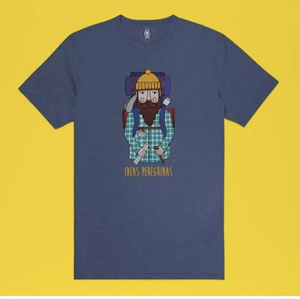 CAMISETA IDEAS PEREGRINAS  (S)